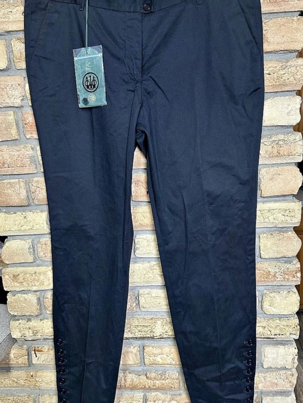 Beretta Lily Jodhpur Equestrian pants W Straight Leg Pants in Navy Size 14 NWT